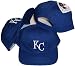 Kansas City Royals Script Plastic Snapback Adjustable Plastic Snap Back Hat / Cap