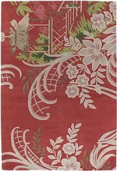2' x 3' Hand-tufted Contemporary Rug New Zealand Wool