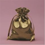 Seal Brown Satin Coin/Cosmetic Purse