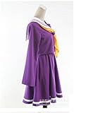 Koveinc No Game No Life Shiro Cosplay Costume-Female-X-Large