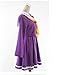 Koveinc Cosplay Costume for No Game No Life Shiro Costume,Purple,Female-Medium