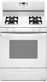 Amana 5.0 cu. ft. Self-Cleaning Gas Range, AGR5844VDW, White
