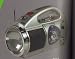 Flashlight w/ AM/FM Radio & Cassette Recorder w/ Disco Light - AC/DC
