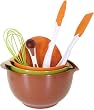 Kitchen Starter Set: Kitchen Accessories you Need. Great for Dorm, New Apartment, Weddings etc