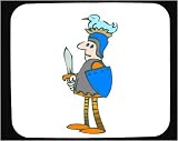 enlarged image: Mouse Pad with man, human, body, individuals, individual, persons, nest, humans, armor, people, bird, knight, person