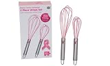 Ethos Breast Cancer Campaign Pink Whisks,Set of 2