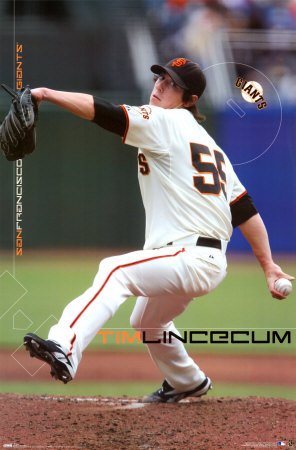 San Francisco Giants - Tim Lincecum Poster Print, 22x34 Poster Print Poster Print, 22x34 Poster Print, 22x34