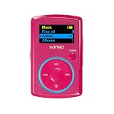 SanDisk 2GB Clip MP3 Player - Pink (SDMX11R-002GP-A70T)