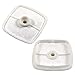HQRP 2-Pack Air Filter Echo ES-210 ES-211 ES-250 ES-252 ES-2000 ES-2100 ES-2400 Chipper Shredder, Echo EDR-260 Engine Drill Coaster