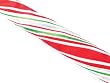 Christmas Traditions Candy Striped Wired Ribbon 2.5" x 60 Yards