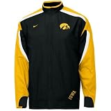 Nike Iowa Hawkeyes Black Gridiron Full Zip Jacket