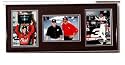 Dale Earnhardt Sr and Dale Earnhardt Jr. Triple Shot Framed Collage