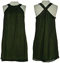 JOHNNY MARTIN Layered Shift Dress W/ Sequins