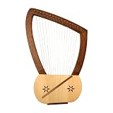 Lyre Harp with Nylon Case, 16 String