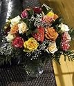 Two Dozen Assorted Deluxe Roses