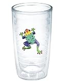 Tervis Tumbler Assorted Gecko Frog 16-Ounce Double Wall Insulated Tumbler, Set of 4