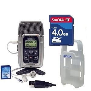 Zoom H2 Handy 2 Track Recorder Bundle
