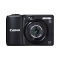Canon PowerShot A1300 Digital Camera - Black (16.0 MP, 5x Optical Zoom) 2.7 inch LCD