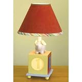 Alphabet Soup Lamp with Shade