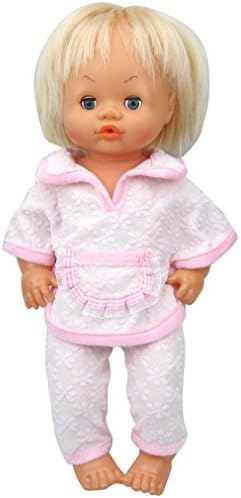 Highmall High Simulation Baby Doll's Clothes Cloak Style Two-piece Suit Pink for 11.5 - 14 Inches Dolls