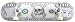 Krown Pro White Dollar Logo Complete Skateboard