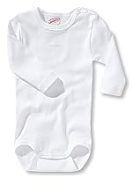 Sanetta 320700 Unisex - Baby Babykleidung/Unterw&auml;sche/Bodys, Gr. 80 Wei&szlig;