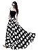 Urban CoCo Women's Fashion Chiffon High-Waist Summer Long Maxi Skirt (XX-Large, Black)