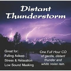 Distant Thunderstorm: Rain Sounds CD