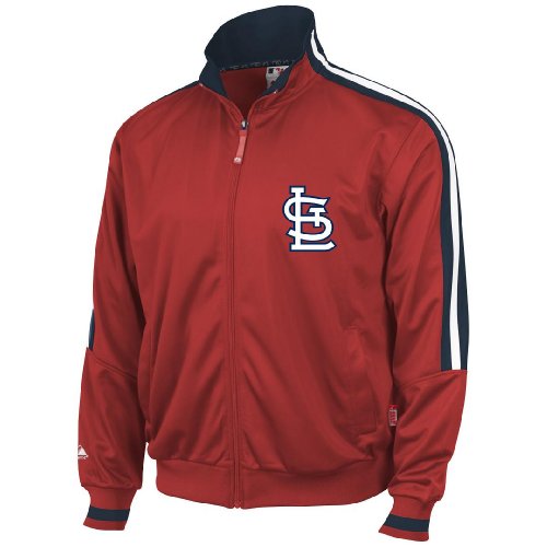 MLB St. Louis Cardinals Therma Base Track Jacket (Small)