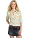 True Religion Women's Long Sleeve Mick Cotton Plaid Western Shirt