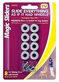 Magic Sliders #08200 8PK 3/4" Round Slide Disc