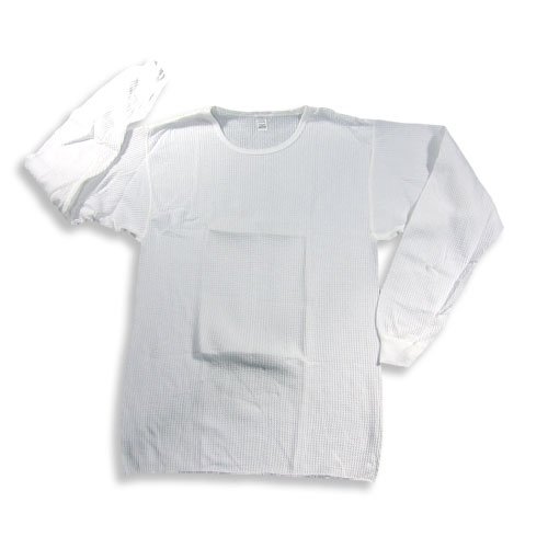 Lady Morgan - Ladies Long Sleeve Thermal Top, White (Size X-Large)