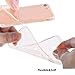 I3C iPhone 6 Case iPhone 6S Case View Window iPhone 6 6S Flip Folio Cover PU Leather Case Slide to Answer Ultra Thin Slim With Magnetic Closure and Kickstand for 4.4 Inch Apple iPhone 6 6S Rose Gold