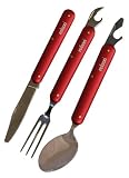 Rolson 62480 3-Piece Camping Cutlery Set