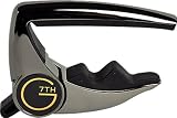 G7th カポタスト エレキ、アコースティック用カポ G7th BLACK CAPO