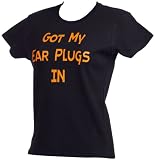 Spoilt Rotten - Got My Ear Plugs In Womens T-Shirt - Gift for New Mum, Black, Small