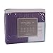 Honeymoon 1800 Brushed Microfiber Embroidered Bed Sheet Set, Ultra Soft, Queen - Light Purple