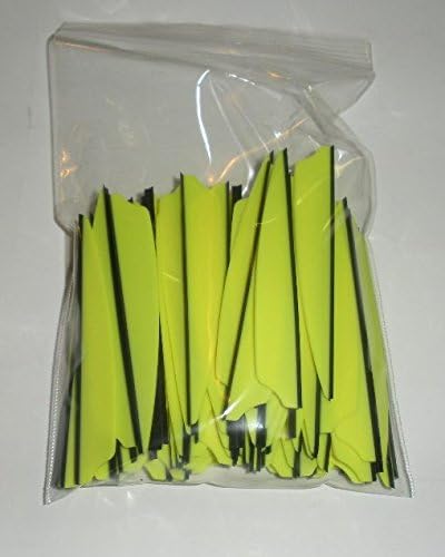 Fusion X Arrow Vanes 3.0" Yellow Pkg/100