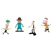 Disney Phineas and Ferb PVC Collector Pack Phineas, Ferb, Agent P & Dr. Doofenshmirtz - 4 Spielfiguren