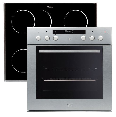 Whirlpool HKW 800001 IX Einbau-Herdset / A / Kochfeld: Ceran / Herdfarbe: Edelstahl / Vers Preisvergleich