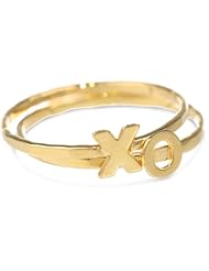 Kris Nations XO Stackable Ring, Size 7