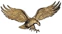 29" Wall Eagle, Antique Brass