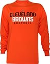 Cleveland Browns -Orange- Strongside Long Sleeve T-Shirt