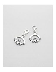 Claddagh Charm In 92.5 Sterling Silver