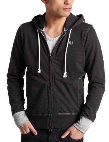(フレッドペリー)FRED PERRY スウェットパーカー(ユニオンジャック切替) F2263