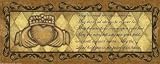 IRISH BLESSING by Debbie Dewitt. CANVAS ROLLED. 20.00 inches width by 8.00 inches height. Highest Quality Art Poster Print