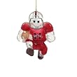 Mississippi State Bulldogs NCAA Acrylic Halfback" Player Ornament (3")"
