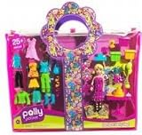 Polly Pocket Designable Party Perfect Playset (N7261) with Polly, 5 Set of Party Outfits, 3 Pair of Shoes Plus Lots More of Party Accessories