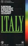 European employment and industrial relations glossary: Italy