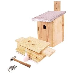 VOGELHAUS KINDER-BAUSATZ NISTKASTEN HOLZ WERKZEUG